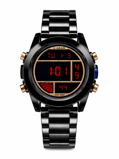 x-Gear metal stylish mens watch premium look
