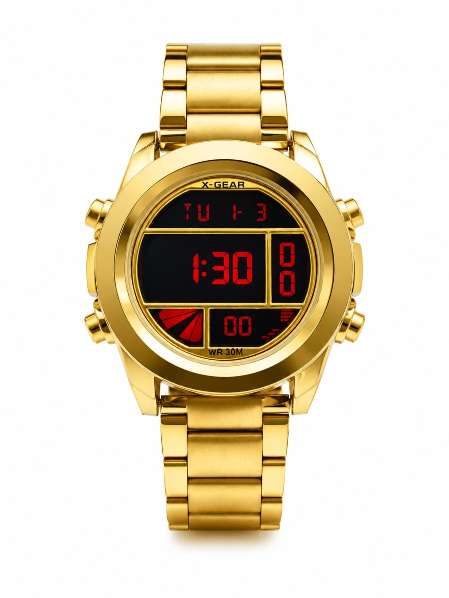 x-Gear metal stylish mens watch premium look