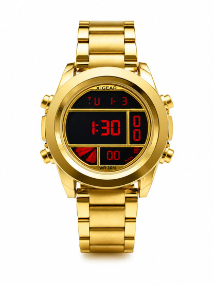 x-Gear metal stylish mens watch premium look